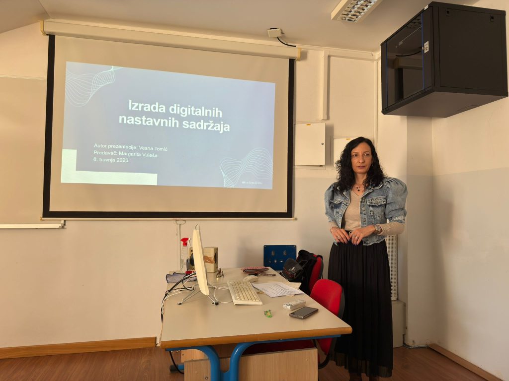 Radionica o izradi digitalnih nastavnih sadržaja